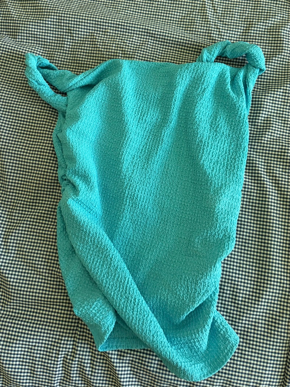 VICI Turquoise Textured Cozy Robe - Picture 3 of 3